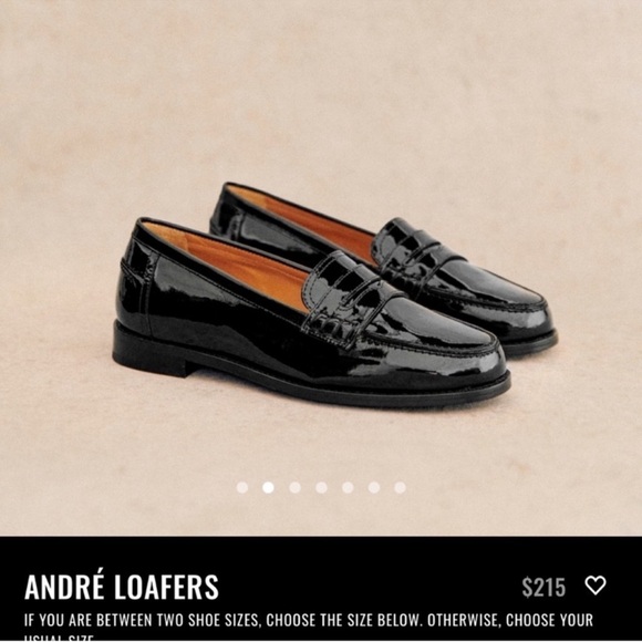 Sezane Black André Loafers - Picture 3 of 6